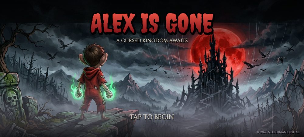 Alex Is Gone title screen