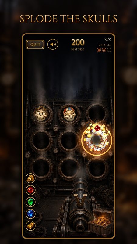 Skull Splode gameplay