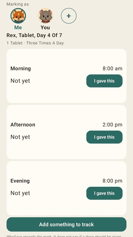 Today's doses